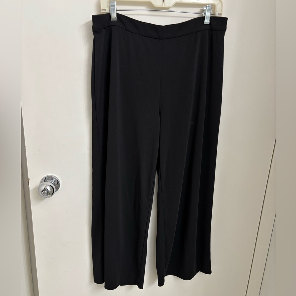 Susan Graver cropped pull-on pants